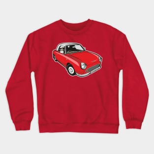 Nissan Figaro Red Crewneck Sweatshirt